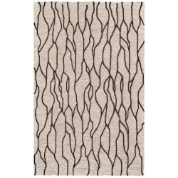 Feizy Enzo Abstract 8734F Taupe Area Rug