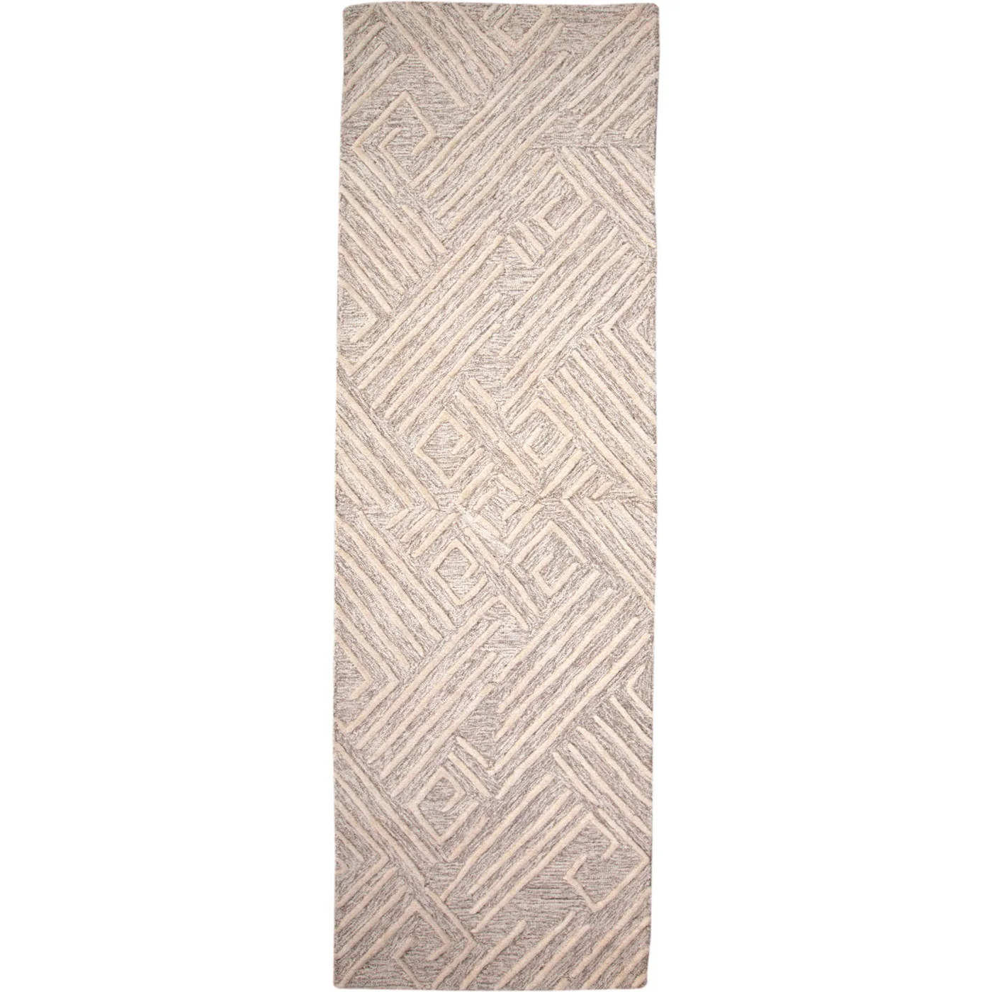 Feizy Enzo Maze 8737F Ivory Area Rug - Image 2