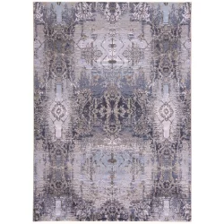 Feizy Gaspar Distressed 3834F Blue Area Rug
