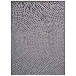 Feizy Gaspar Abstract 3835F Grey Area Rug