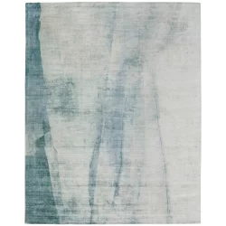 Feizy Emory Abstract 8664F Green Area Rug