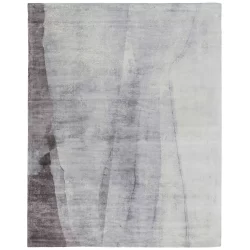 Feizy Emory Abstract 8664F Grey Area Rug