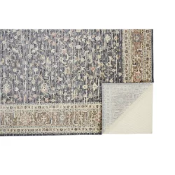 Alternative view of Feizy Greyson Distressed 3915F Grey Area Rug