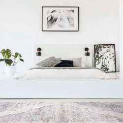 Feizy Cecily Distressed 3581F Ivory Area Rug