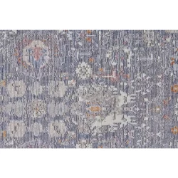 Alternative view of Feizy Cecily Distressed 3587F Blue Area Rug