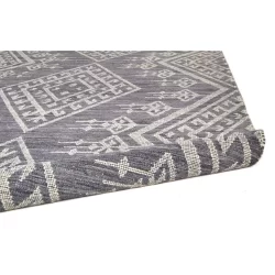 Alternative view of Feizy Savona Graphic 0795F Blue Area Rug