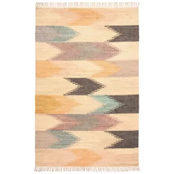 Feizy Savona Ii Graphic 0790F Orange Area Rug