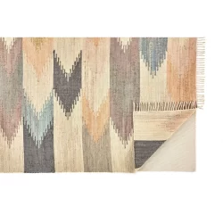 Alternative view of Feizy Savona Ii Graphic 0790F Orange Area Rug