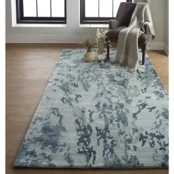 Feizy Dryden Abstract 8788F Grey Area Rug