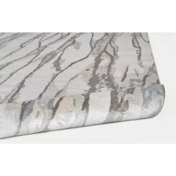 Alternative view of Feizy Dryden Abstract 8789F Grey Area Rug
