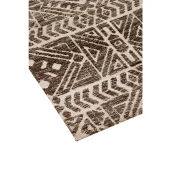 Alternative view of Feizy Colton Linear 8627F Brown Area Rug