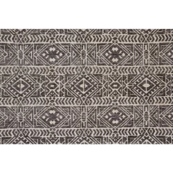 Alternative view of Feizy Colton Linear 8627F Grey Area Rug