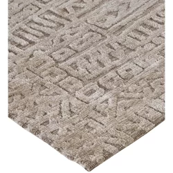 Alternative view of Feizy Colton Geometric 8793F Grey Area Rug