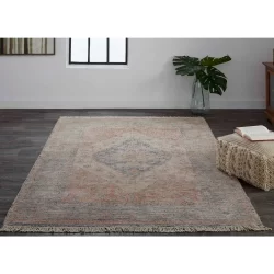 Feizy Caldwell Distressed 8127F Blue Area Rug