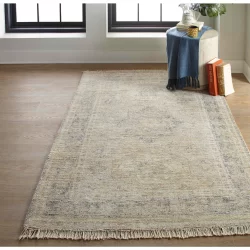 Feizy Caldwell Distressed 8798F Tan Area Rug