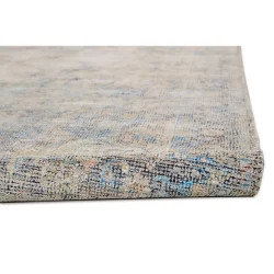 Alternative view of Feizy Caldwell Distressed 8802F Blue Area Rug