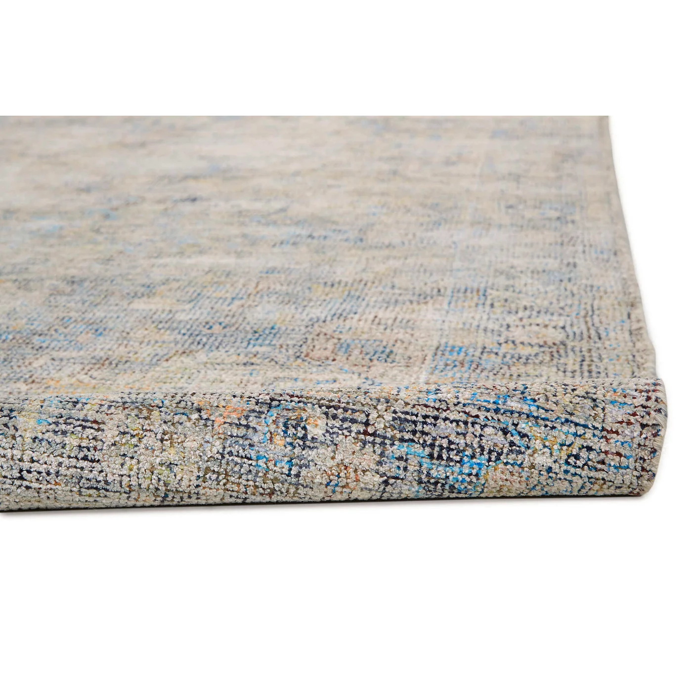 Feizy Caldwell Distressed 8802F Blue Area Rug - Image 2