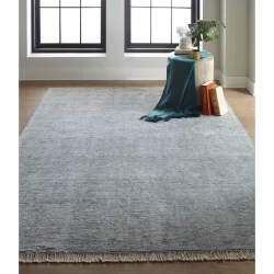 Feizy Caldwell Distressed 8803F Blue Area Rug