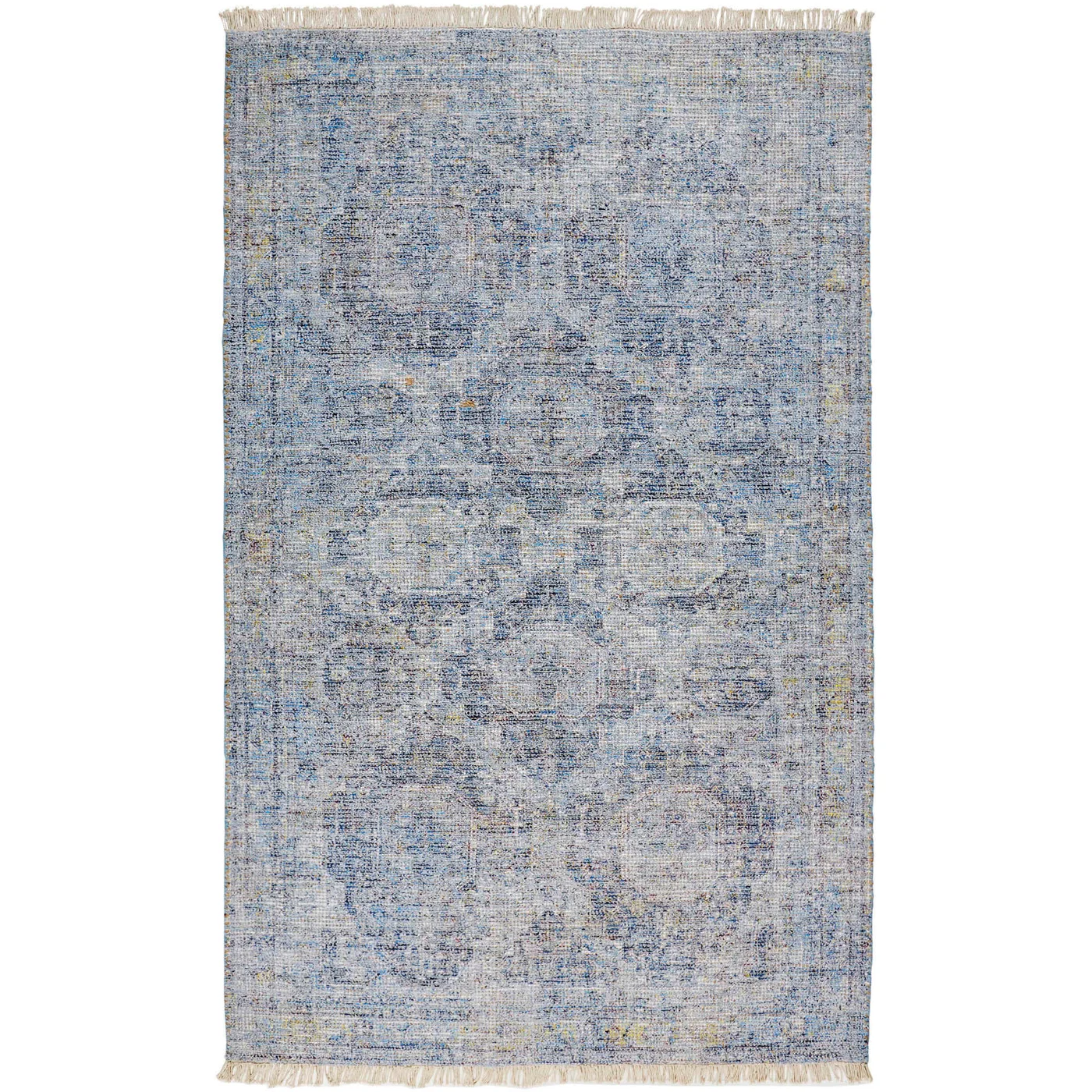 Feizy Caldwell Distressed 8804F Blue Area Rug - Image 4