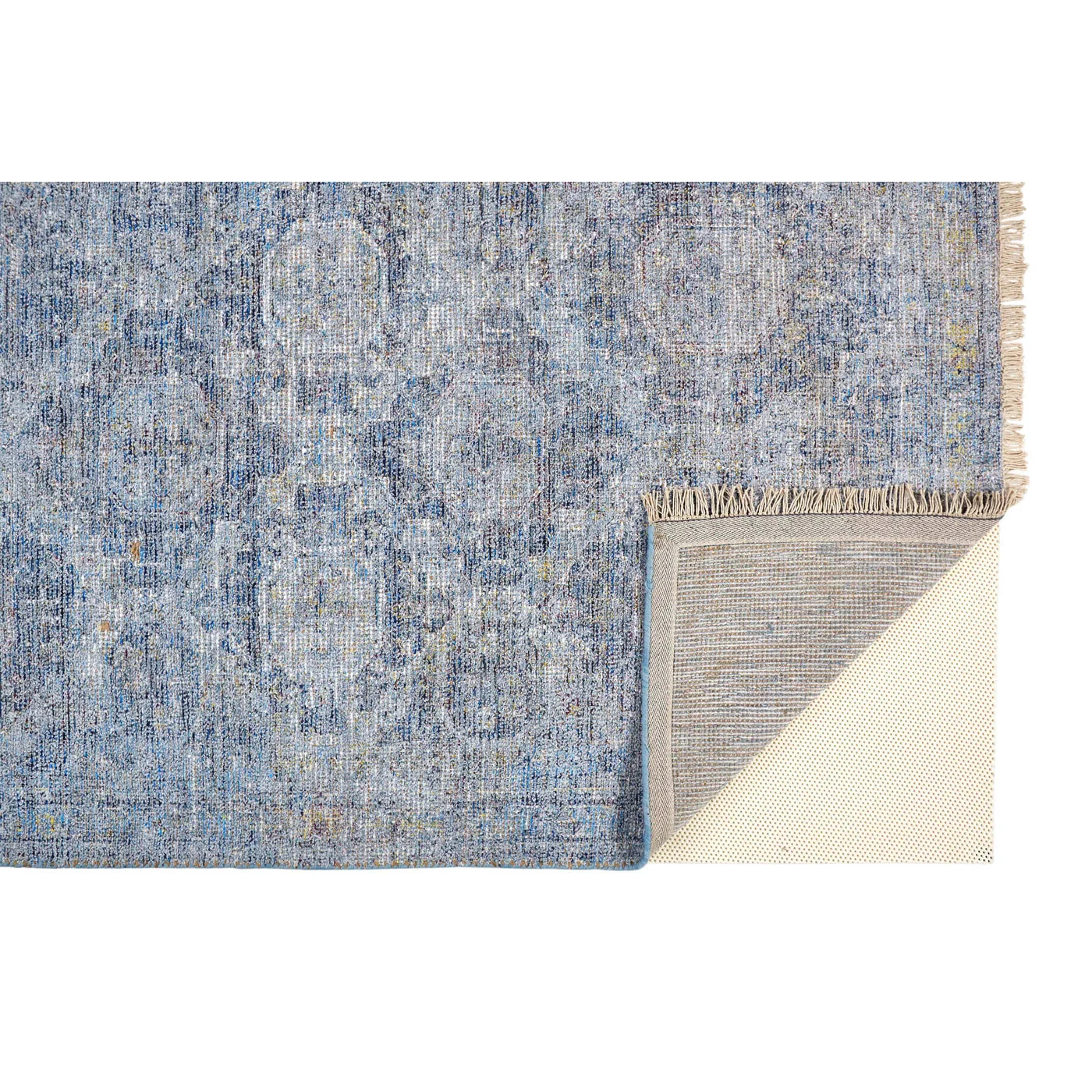 Feizy Caldwell Distressed 8804F Blue Area Rug - Image 3