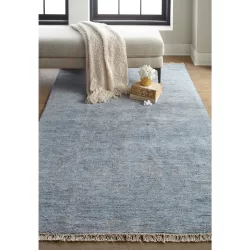 Feizy Caldwell Distressed 8804F Blue Area Rug