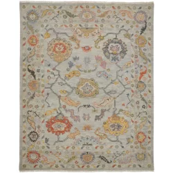 Alternative view of Feizy Karina Oushak 6793F Grey Area Rug