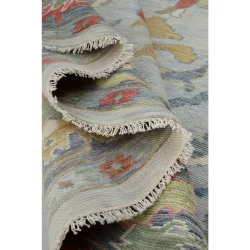 Alternative view of Feizy Karina Oushak 6794F Blue Area Rug
