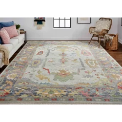 Feizy Karina Oushak 6794F Blue Area Rug