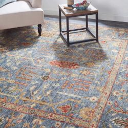 Feizy Carrington Ornamental 6499F Grey Area Rug