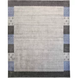 Feizy Legacy Solid Color 6575F Blue Area Rug