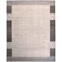Feizy Legacy Solid Color 6575F Grey Area Rug