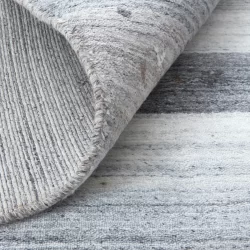 Alternative view of Feizy Legacy Stripes 6576F Grey Area Rug