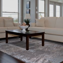 Feizy Edingburgh Distressed I3082 Grey Area Rug