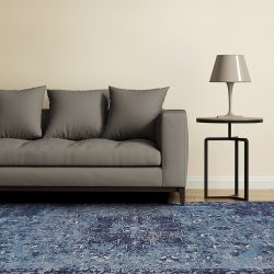 Feizy Boudreau Medallion I8006 Blue Area Rug