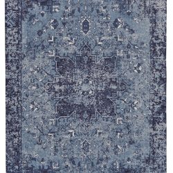 Alternative view of Feizy Boudreau Medallion I8006 Blue Area Rug