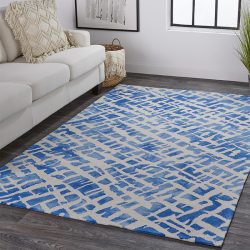 Feizy Camila Abstract I8060 Blue Area Rug