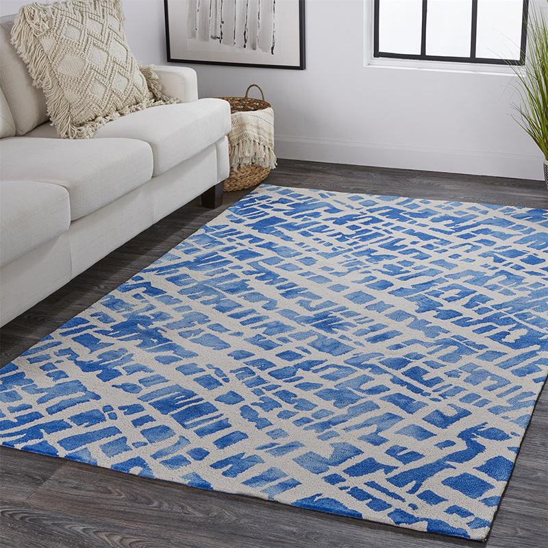 Feizy Camila Abstract I8060 Blue Area Rug