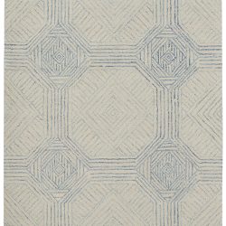 Feizy Helen Geometric I8064 Ivory Area Rug