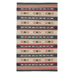 Feizy Bode Serape I0759 Black Area Rug
