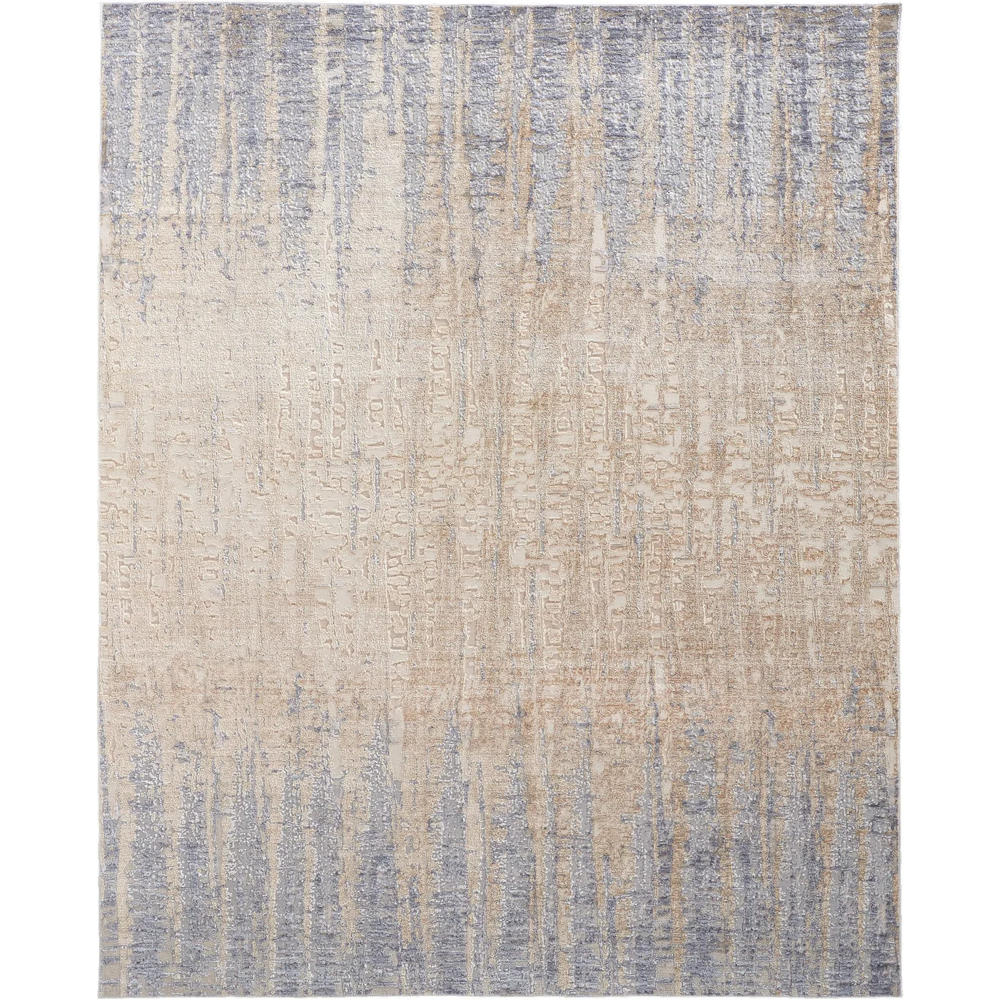 Feizy Laina Abstract 39G9F Tan Area Rug - Image 5