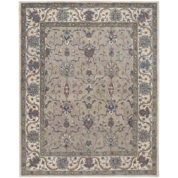 Alternative view of Feizy Rylan Ornamental 8640F Grey Area Rug
