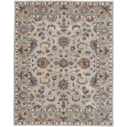 Alternative view of Feizy Rylan Ornamental 8642F Grey Area Rug
