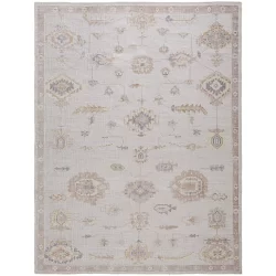 Alternative view of Feizy Wendover Ornamental 6846F Grey Area Rug