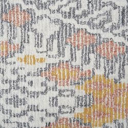 Feizy Arazad Graphic 8476F Grey Area Rug