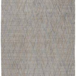 Alternative view of Feizy Elias Abstract 6589F Grey Area Rug