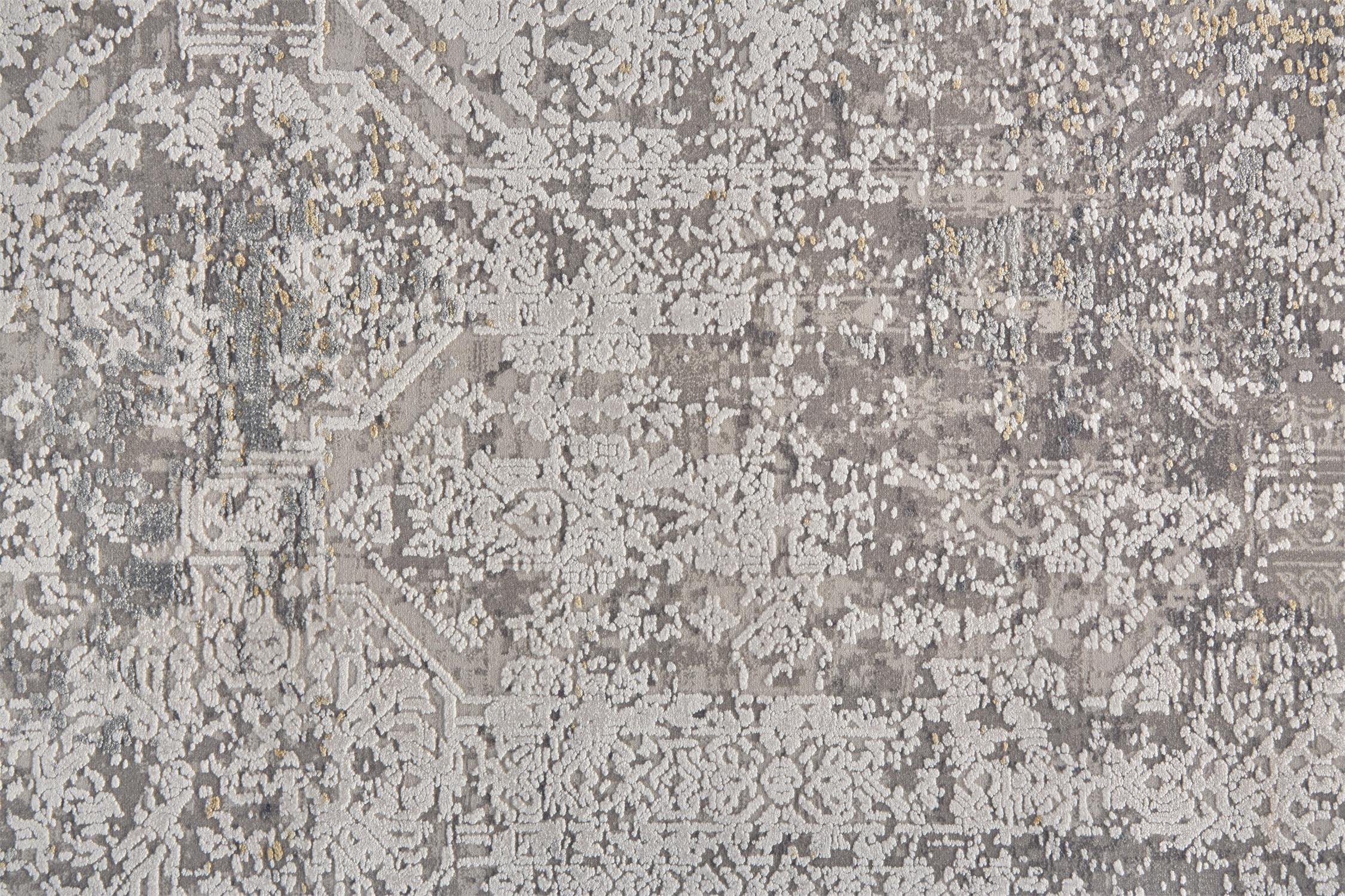 Feizy Cadiz Abstract 3892F Ivory Area Rug