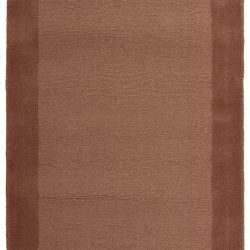 Alternative view of Feizy Hilson Solid Color I8016 Orange Area Rug