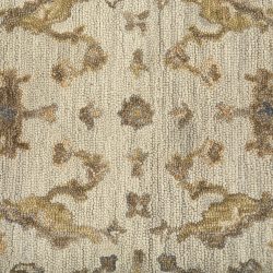 Feizy Remington Ornamental I8029 Ivory Area Rug