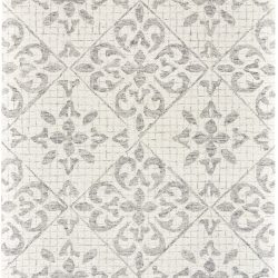 Alternative view of Feizy Rhett Tiled I8073 Ivory Area Rug