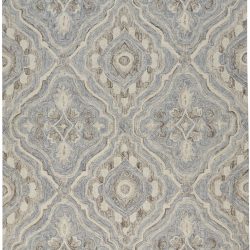 Alternative view of Feizy Rhett Ornamental I8072 Blue Area Rug
